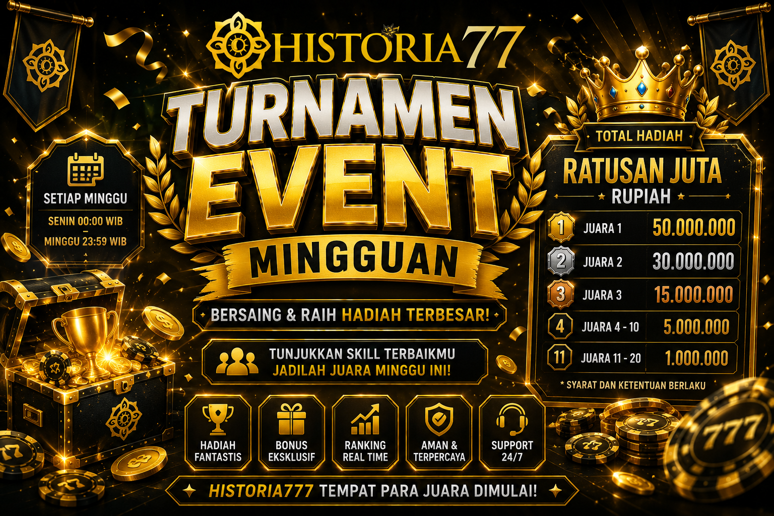 EVENT TURNAMEN MINGGUAN